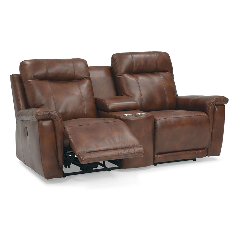 Palliser Westpoint Power Reclining Leather Loveseat 41121-68-ALFRESCO-BRANDY IMAGE 6