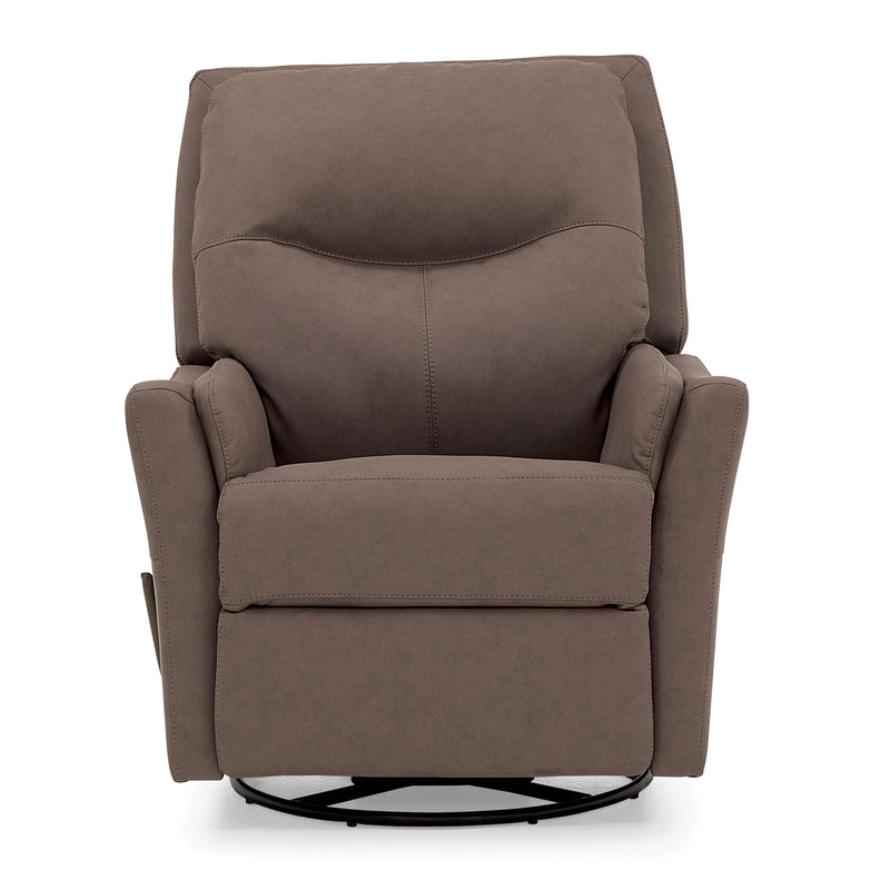 Palliser Coronado Swivel Rocker Polyurethane Recliner 43001-33-DAX-TAUPE IMAGE 2