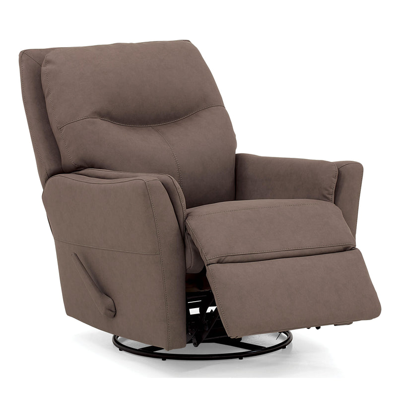 Palliser Coronado Swivel Rocker Polyurethane Recliner 43001-33-DAX-TAUPE IMAGE 4