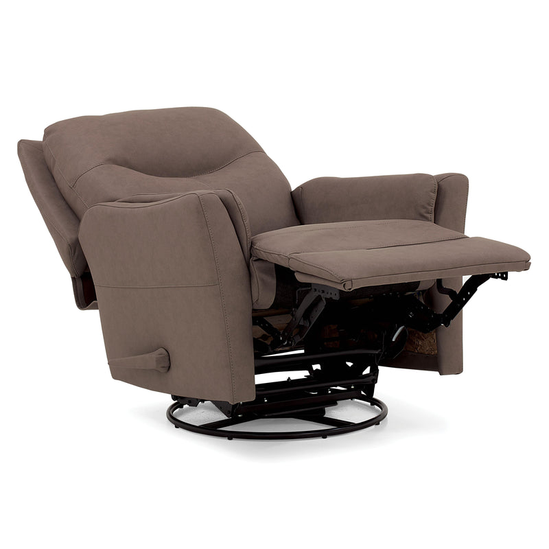 Palliser Coronado Swivel Rocker Polyurethane Recliner 43001-33-DAX-TAUPE IMAGE 6