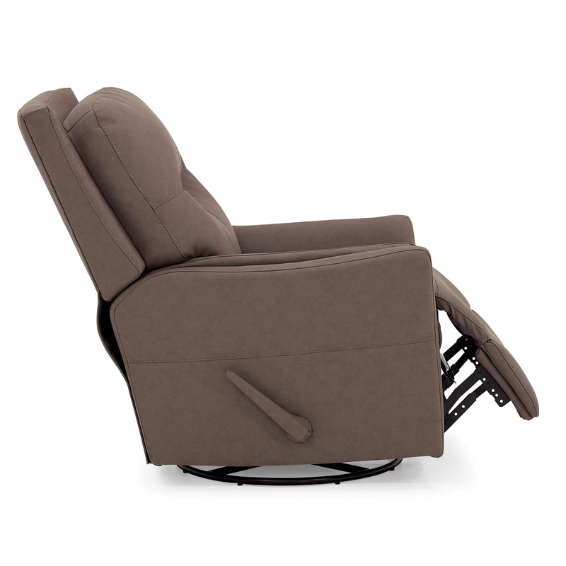 Palliser Coronado Swivel Rocker Polyurethane Recliner 43001-33-DAX-TAUPE IMAGE 7