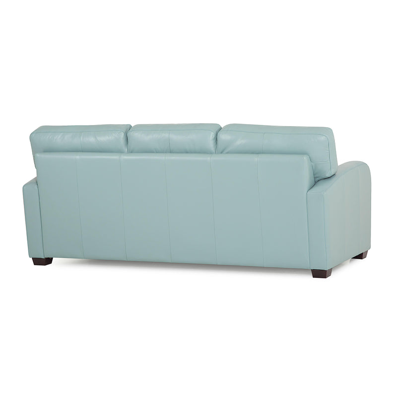 Palliser Westside Leather Queen Sofabed 77307-22-DAZZLE-ICE IMAGE 4