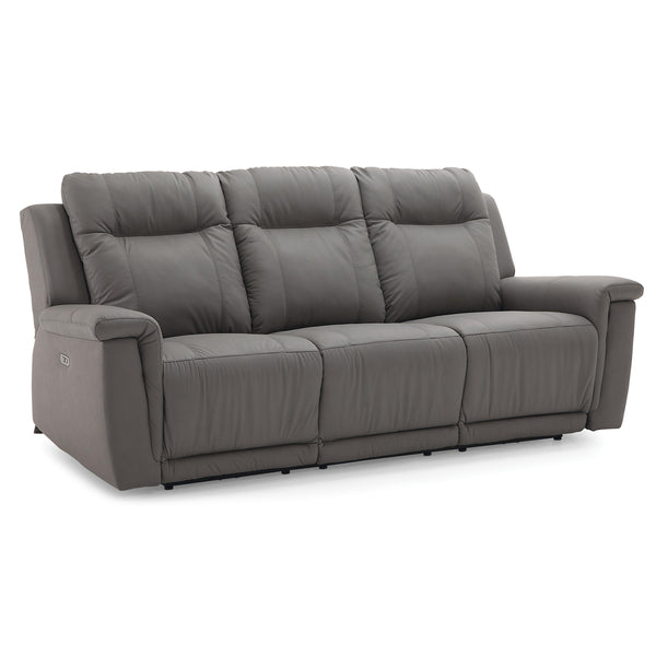 Palliser Riley Power Reclining Leather Sofa 41055-61-MYSTIC-IRON IMAGE 1