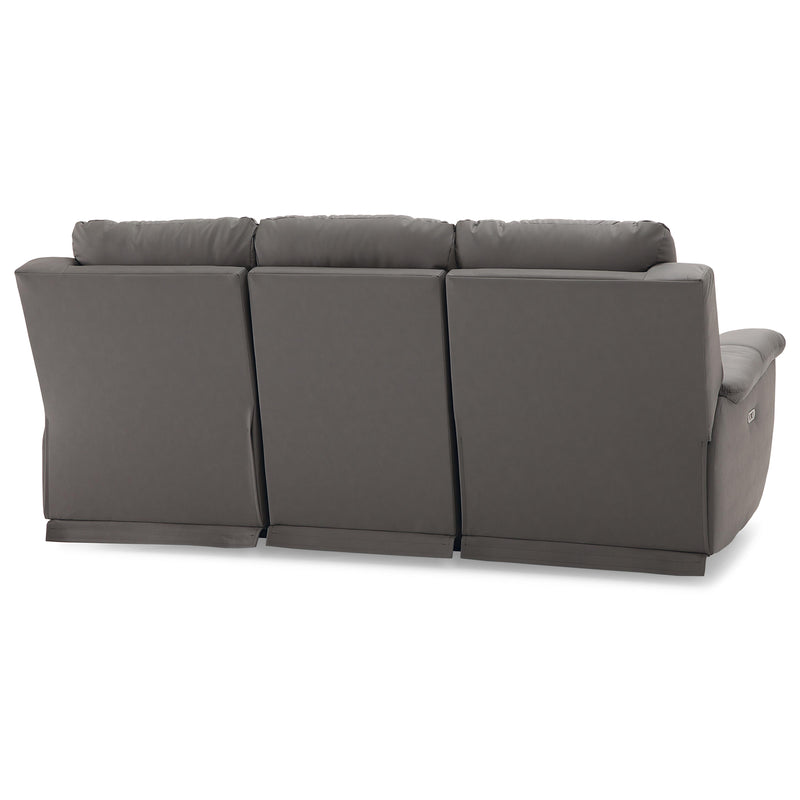 Palliser Riley Power Reclining Leather Sofa 41055-61-MYSTIC-IRON IMAGE 3