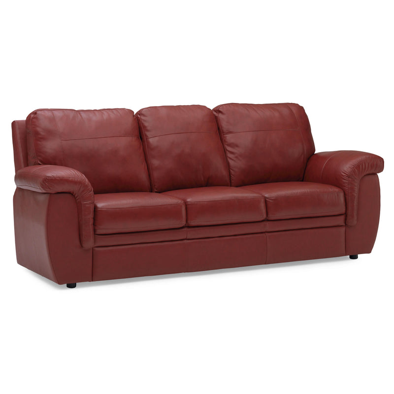 Palliser Brunswick Reclining Leather Sofa 40620-51-CLASSIC-BLOSSOM IMAGE 1