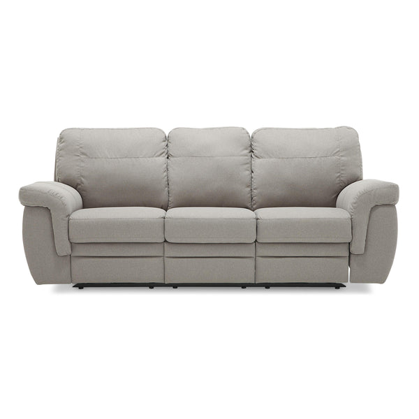 Palliser Brunswick Power Reclining Fabric Sofa 40620-61-VERMONT-PLATINUM IMAGE 1