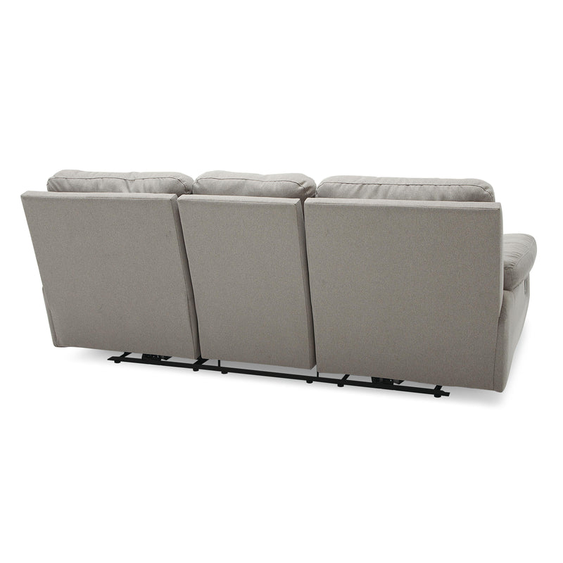 Palliser Brunswick Power Reclining Fabric Sofa 40620-61-VERMONT-PLATINUM IMAGE 2