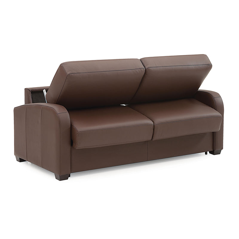 Palliser Daydream Leather Sofabed 40516-21-BROADWAY-TOFFEE IMAGE 3