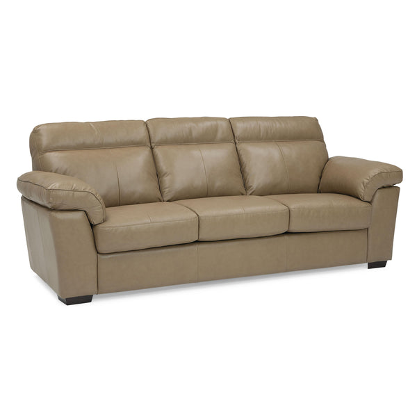 Palliser Kingston Leather Queen Sofabed 77491-22-CLASSIC-SANDSTONE IMAGE 1