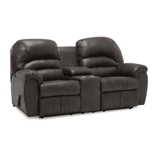 Palliser Taurus Power Reclining Fabric Loveseat 41093-68-PALACE-STEEL IMAGE 1