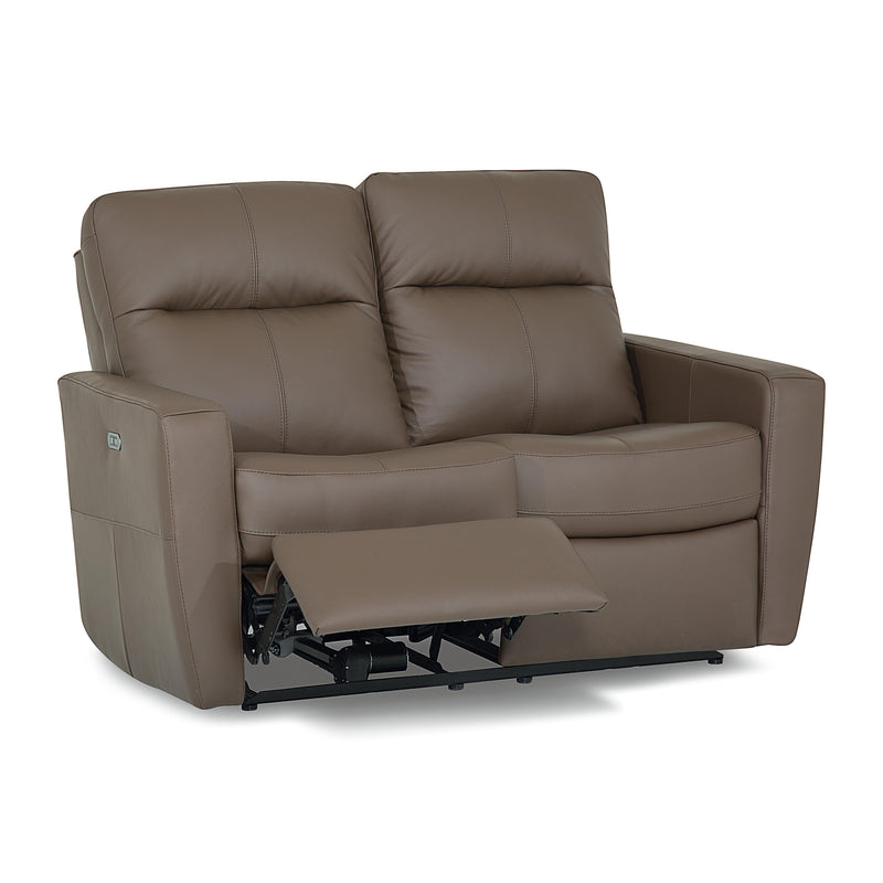 Palliser Cairo Power Reclining Leather Loveseat 40132-63-BROADWAY-MINK IMAGE 5