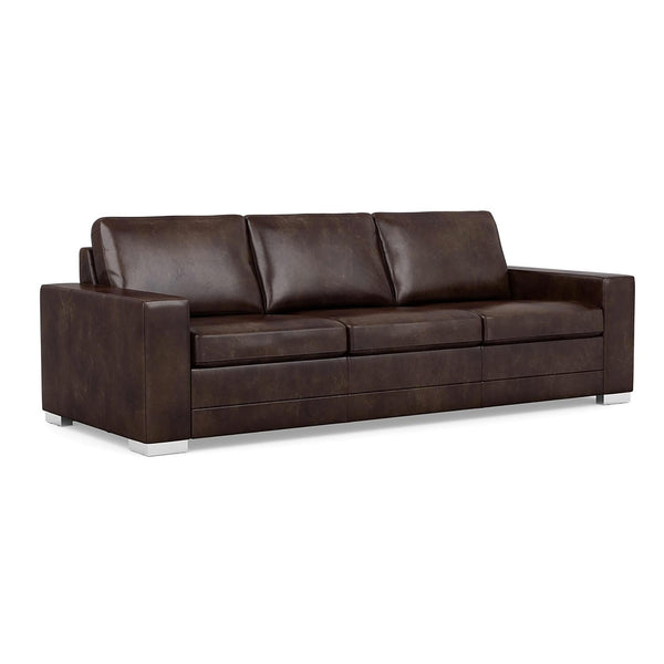 Palliser Bello Stationary Leather Sofa 10005-01-FIRESIDE-WALNUT IMAGE 1