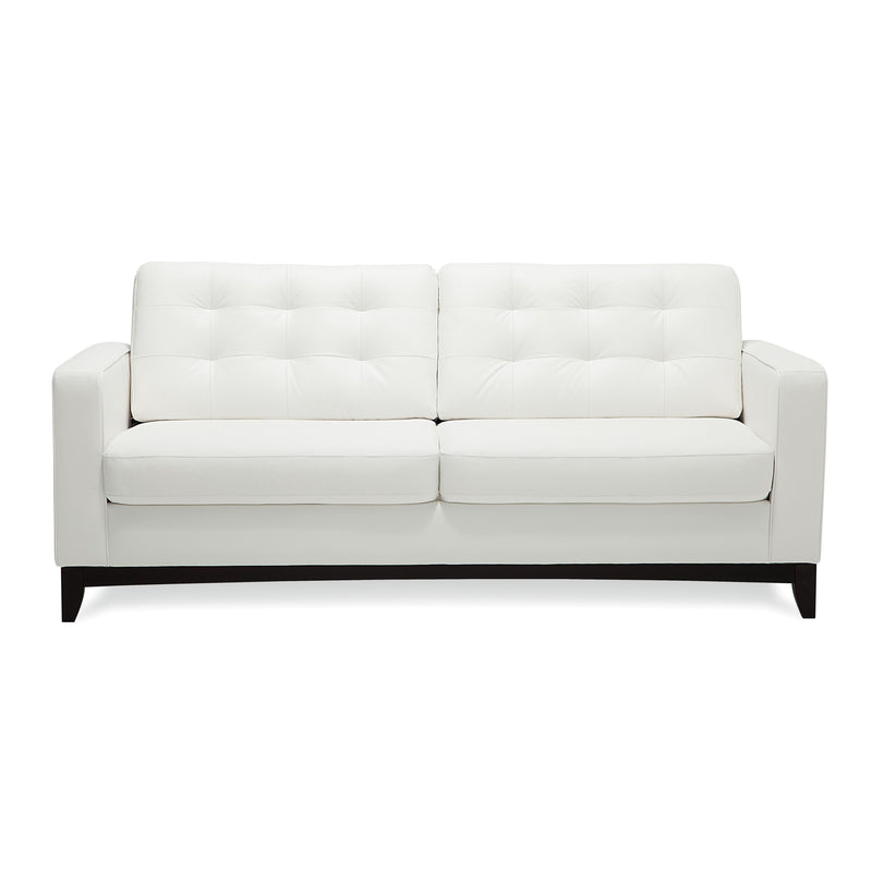 Palliser Europa IV Stationary Leather Sofa 77385-01-TULSAII-CHALK IMAGE 2