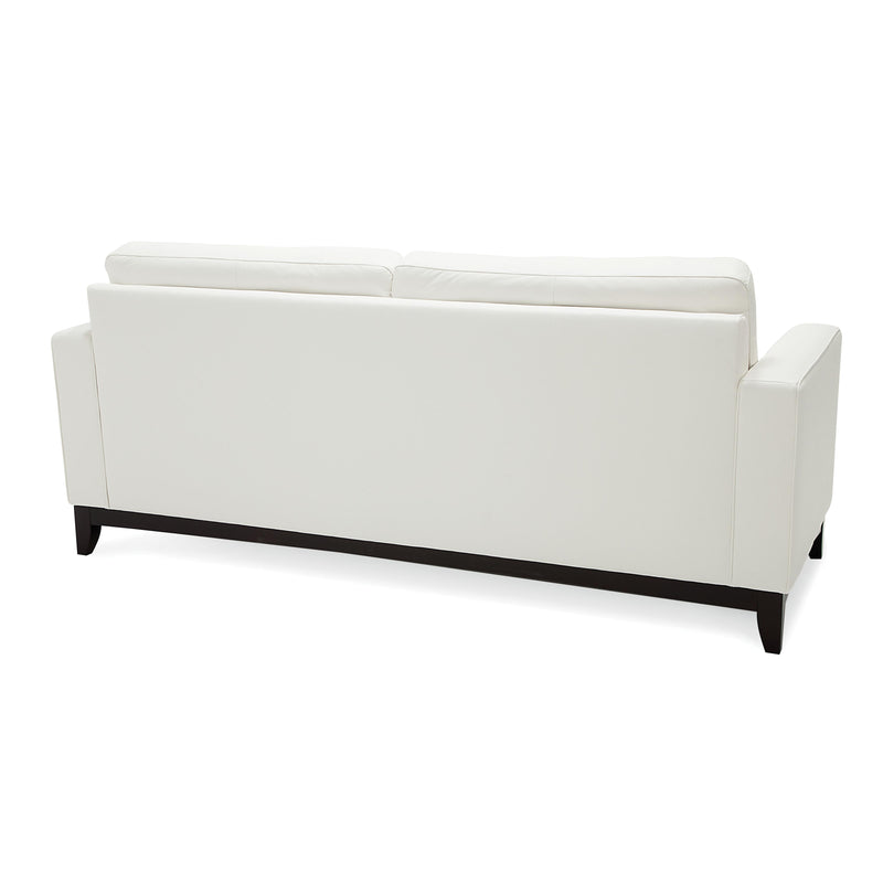 Palliser Europa IV Stationary Leather Sofa 77385-01-TULSAII-CHALK IMAGE 3