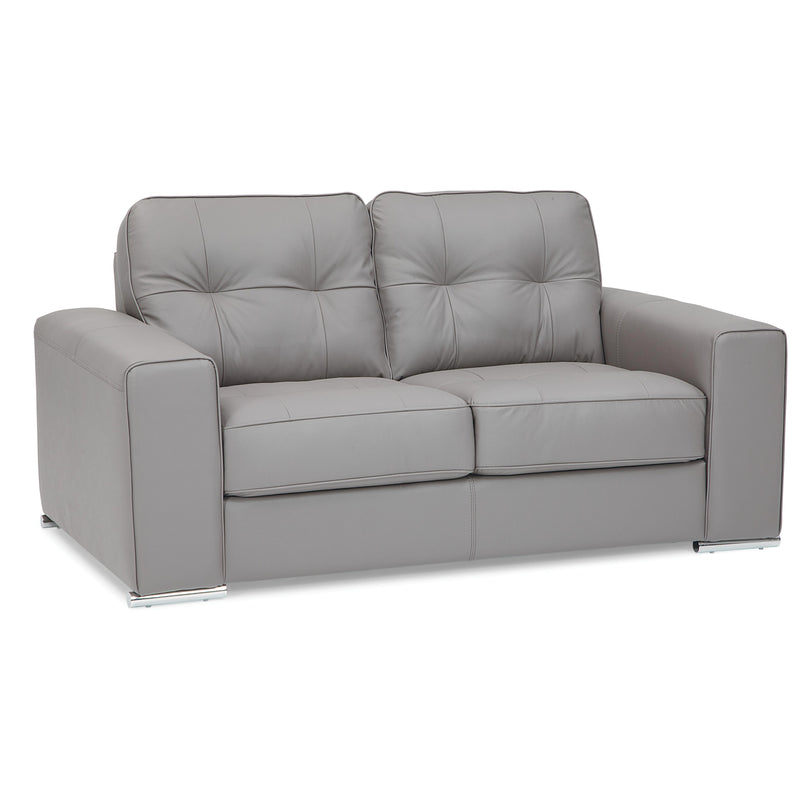 Palliser Pachuca Stationary Leather Loveseat 77615-03-TULSAII-STORM IMAGE 1