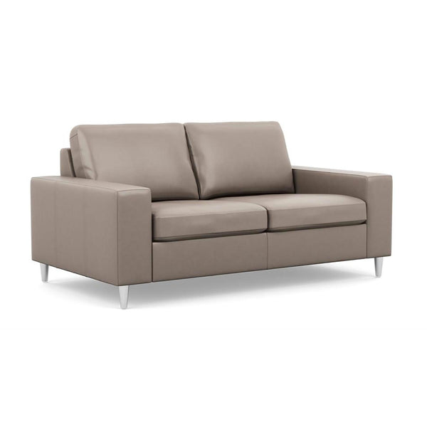 Palliser Bello Stationary Leather Loveseat 10002-03-VENICE-TAWNY IMAGE 1