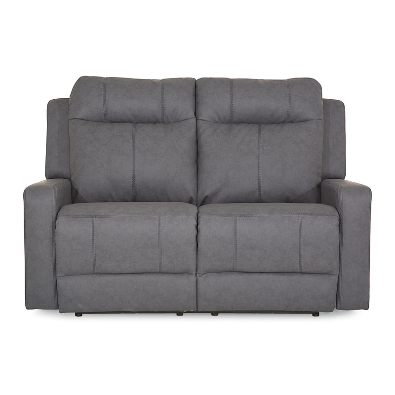 Palliser Redwood Power Reclining Polyurethane Loveseat 41057-63-DAX-CHARCOAL IMAGE 1