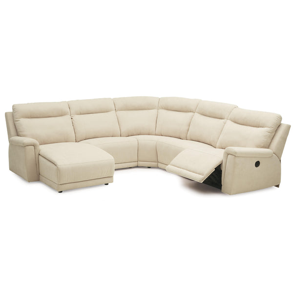 Palliser Westpoint Reclining Fabric 5 pc Sectional 41121-76/41121-72/41121-09/41121-72/41121-57-CAPRICE-HEMP IMAGE 1