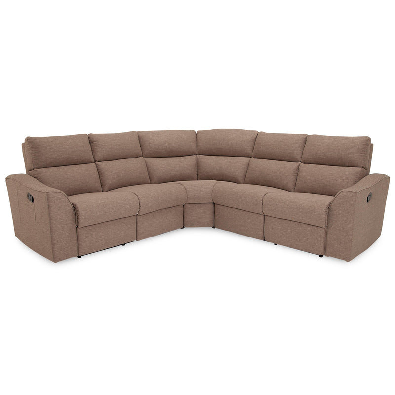 Palliser Topaz Power Reclining Fabric 3 pc Sectional 41131-65/41131-09/41131-64-KEYLARGO-PUMICE IMAGE 1