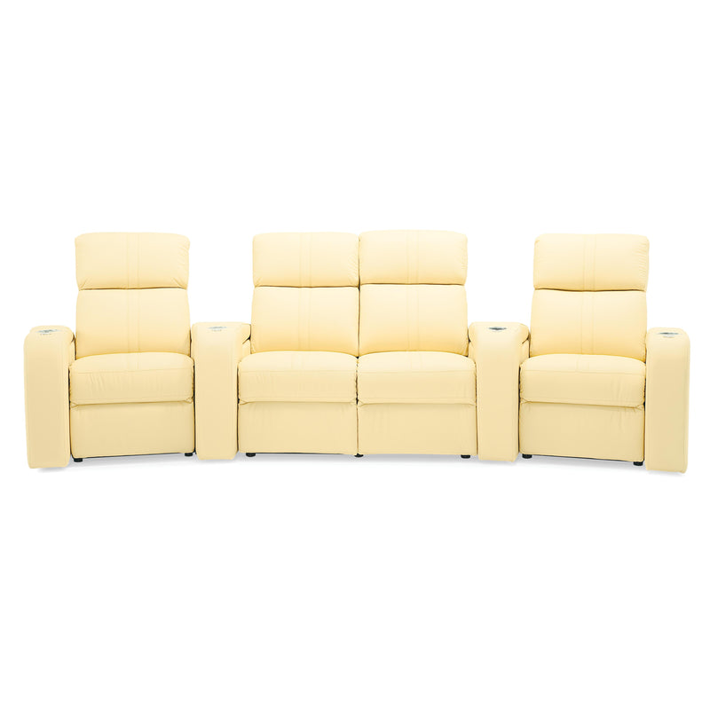 Palliser Flicks Power Reclining Leather 3 pc Sectional 41416-5E/41416-4E/41416-6E-TULSAII-LEMON IMAGE 1