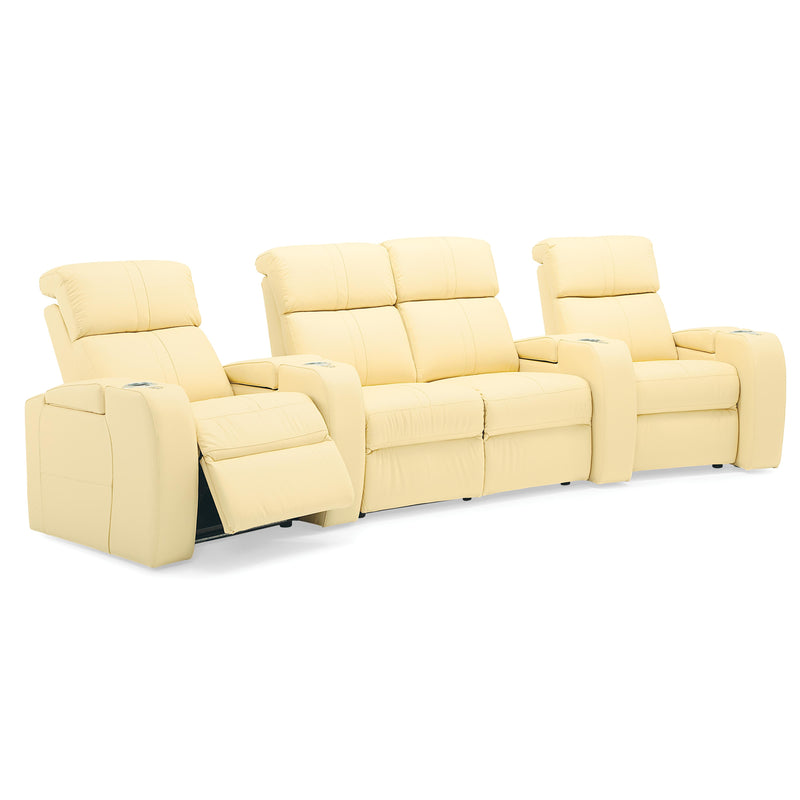 Palliser Flicks Power Reclining Leather 3 pc Sectional 41416-5E/41416-4E/41416-6E-TULSAII-LEMON IMAGE 3