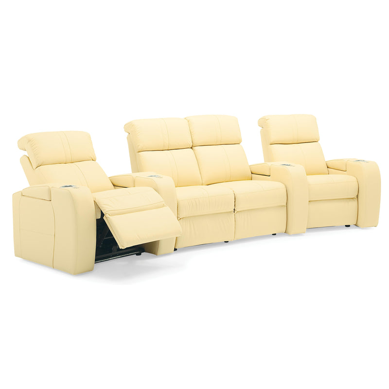 Palliser Flicks Power Reclining Leather 3 pc Sectional 41416-5E/41416-4E/41416-6E-TULSAII-LEMON IMAGE 4