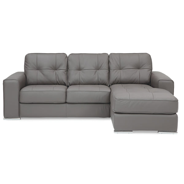 Palliser Pachuca Leather 2 pc Sectional 77615-07/77615-15-TULSAII-STORM IMAGE 1