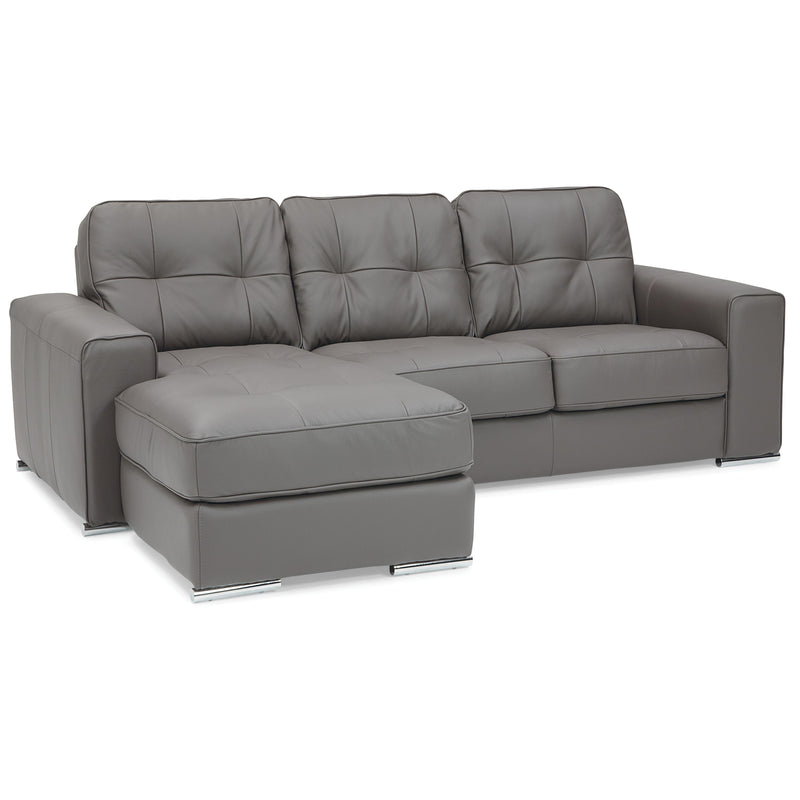 Palliser Pachuca Leather 2 pc Sectional 77615-08/77615-16-TULSAII-STORM IMAGE 2