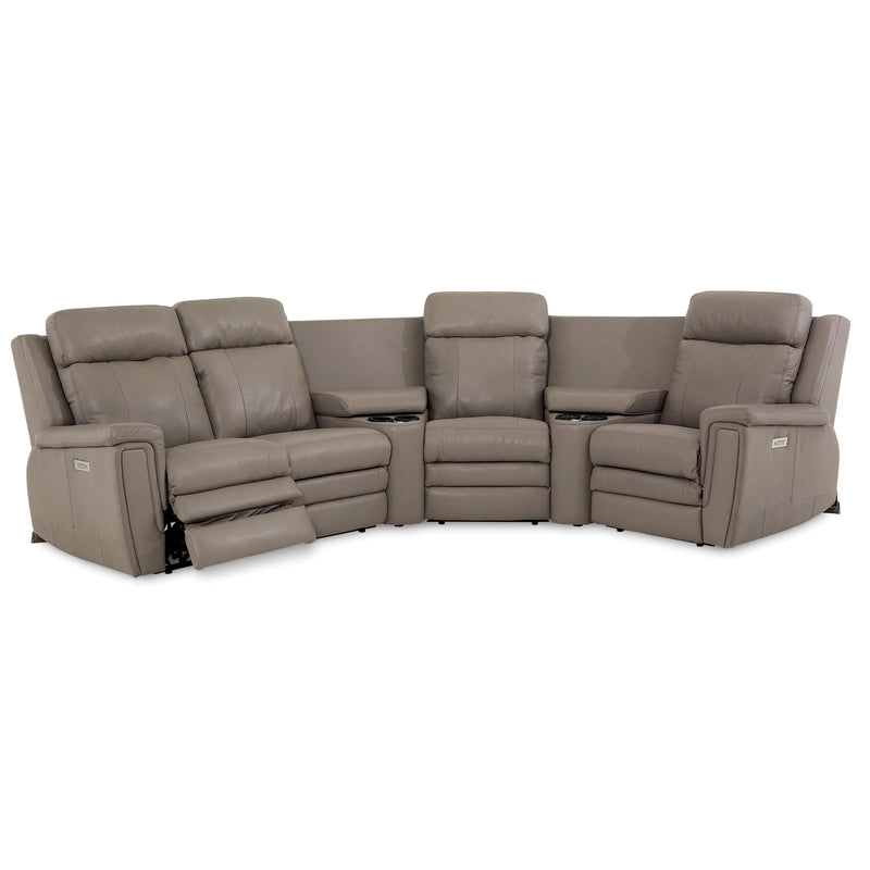 Palliser Asher Power Reclining Leather 6 pc Sectional Asher 41065 6 pc Power Reclining Sectional IMAGE 2