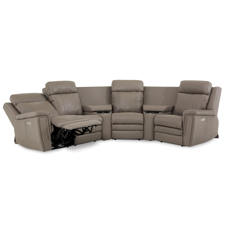 Palliser Asher Power Reclining Leather 6 pc Sectional Asher 41065 6 pc Power Reclining Sectional IMAGE 3