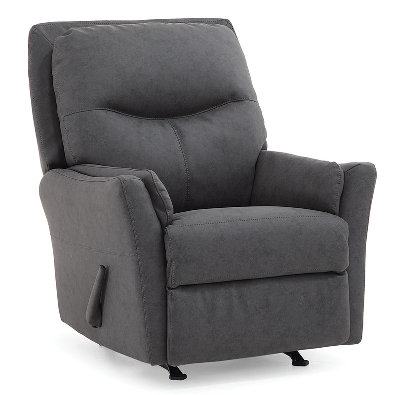 Palliser Coronado Swivel Rocker Polyurethane Recliner 43001-31-DAX-CHARCOAL IMAGE 1