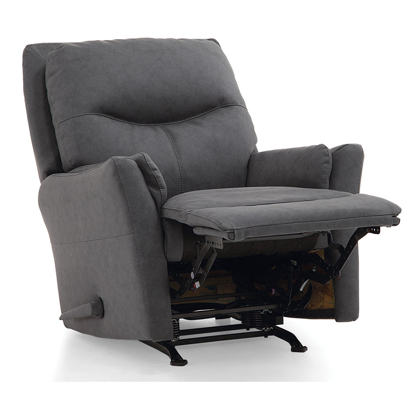 Palliser Coronado Swivel Rocker Polyurethane Recliner 43001-31-DAX-CHARCOAL IMAGE 3