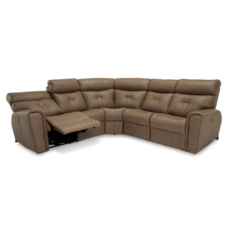 Palliser Acacia Power Reclining Leather 5 pc Sectional 41080-67/41080-6H/41080-09/41080-10/41080-66-SOLANA-NOMAD IMAGE 2