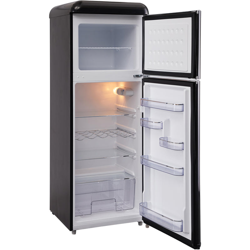 Epic 21.5-inch, 7.5 cu.ft. Freestanding Top Freezer Refrigerator ERR82BL-1 IMAGE 2