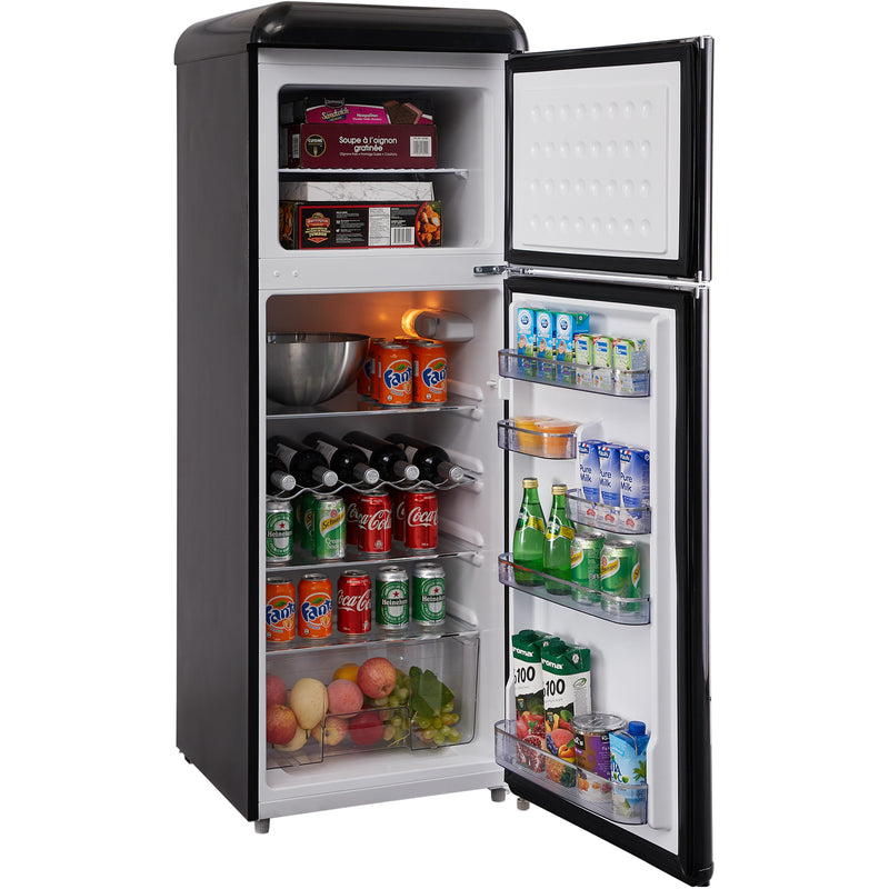 Epic 21.5-inch, 7.5 cu.ft. Freestanding Top Freezer Refrigerator ERR82BL-1 IMAGE 3