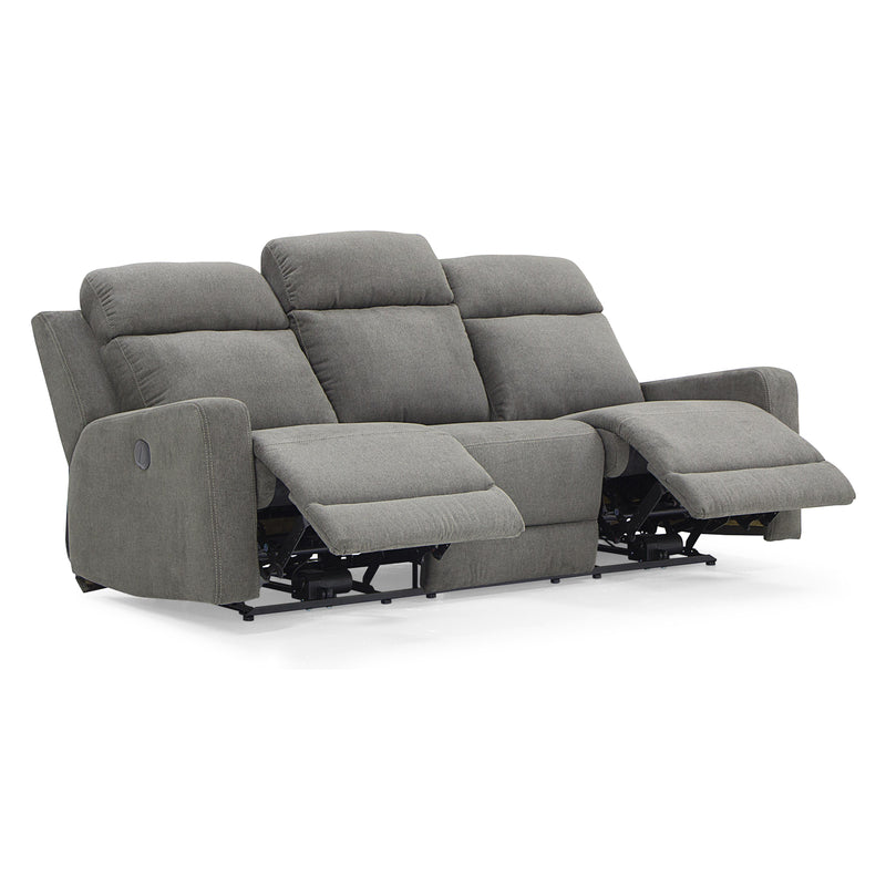 Palliser Forest Hill Power Reclining Fabric Sofa 41032-61-CAPRICE-GRANITE IMAGE 4