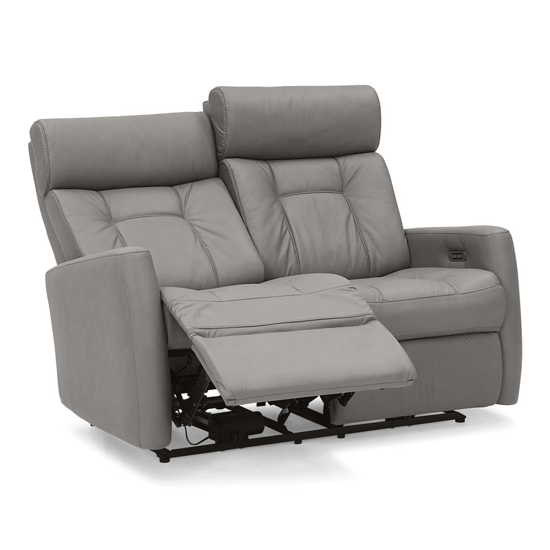 Palliser West Coast II Power Reclining Leather Loveseat 42204-63-MYSTIC-IRON IMAGE 7