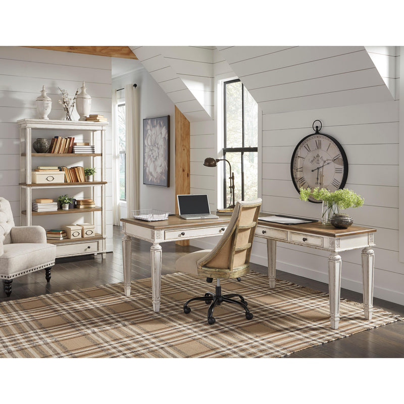 Signature Design by Ashley Realyn H743H1 2 pc Home Office Desk IMAGE 9