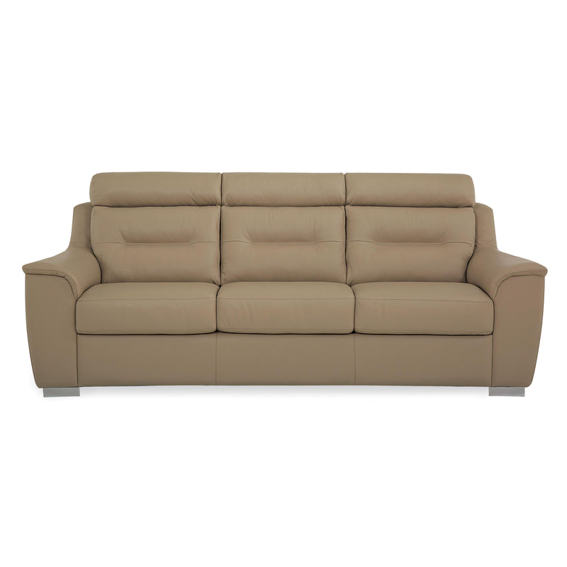 Palliser Denmark Stationary Leather Sofa 77224-01-VENICE-TAWNY IMAGE 1