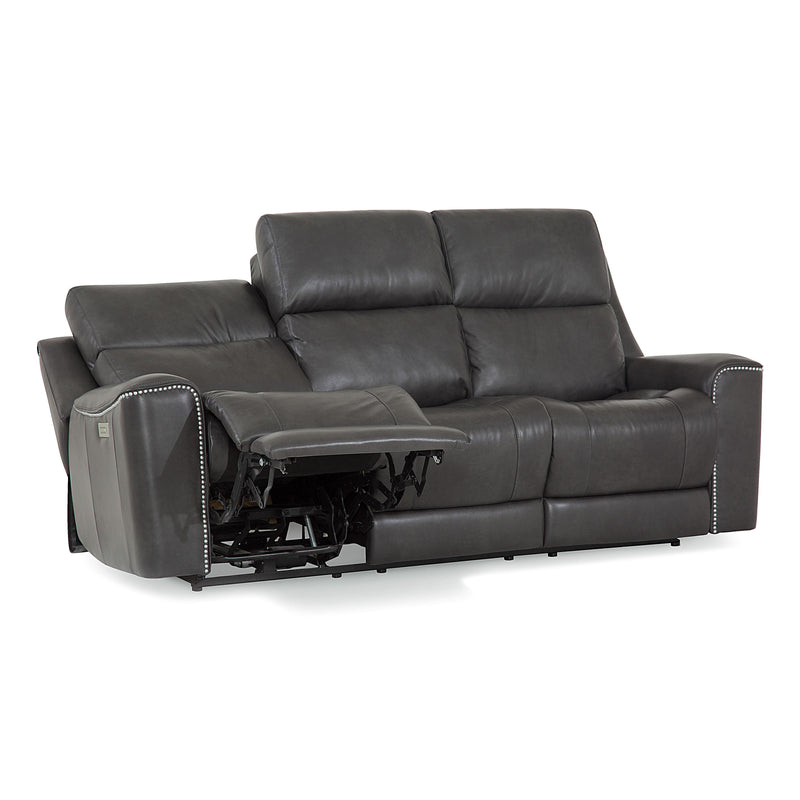 Palliser Hastings Power Reclining Leather Sofa 41068-61-BRONCO-CARBON IMAGE 3