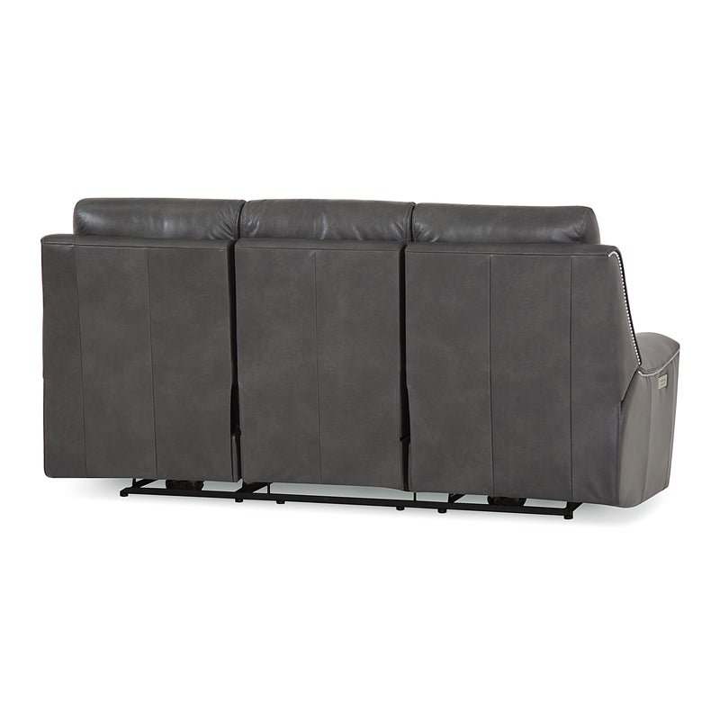 Palliser Hastings Power Reclining Leather Sofa 41068-61-BRONCO-CARBON IMAGE 4