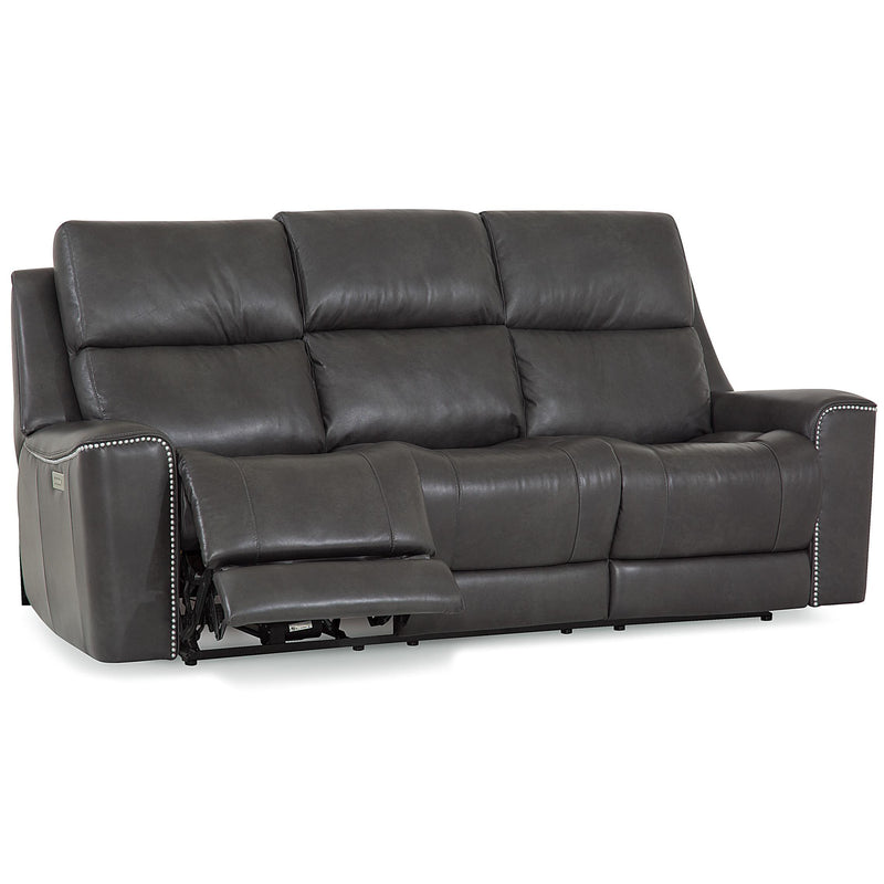 Palliser Hastings Power Reclining Leather Sofa 41068-61-BRONCO-CARBON IMAGE 5