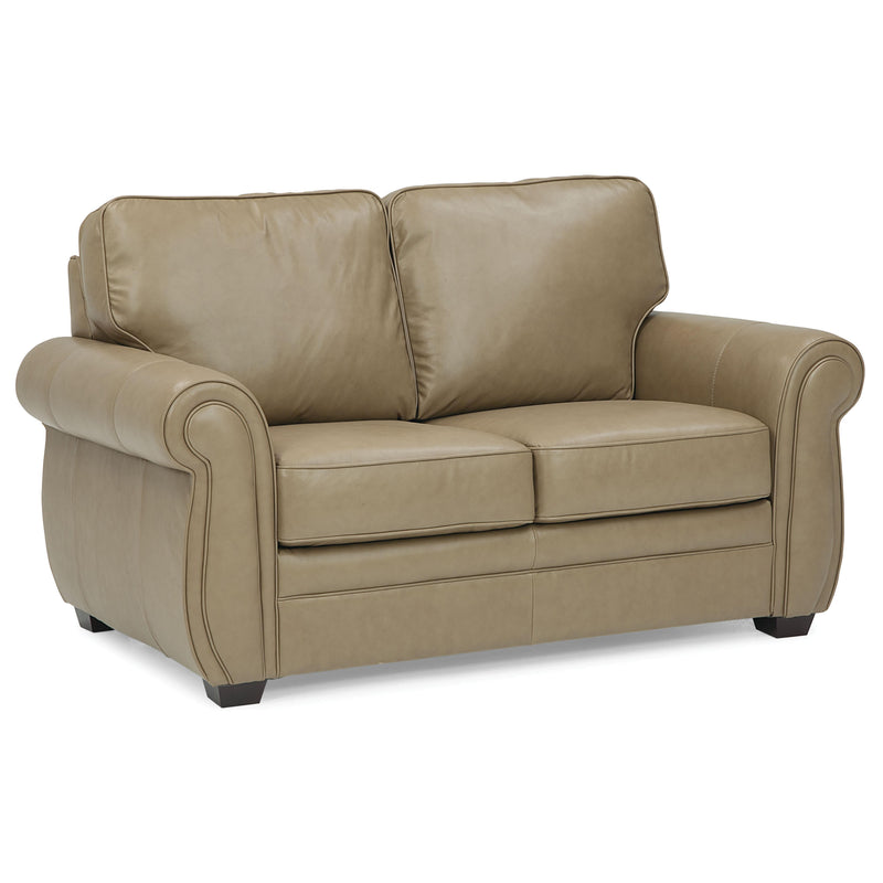 Palliser Viceroy Stationary Leather Loveseat 77492-03-TULSAII-SAND IMAGE 2