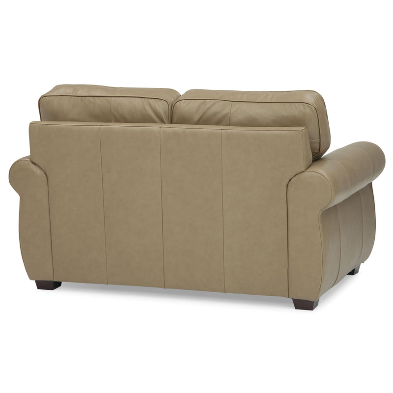 Palliser Viceroy Stationary Leather Loveseat 77492-03-TULSAII-SAND IMAGE 3