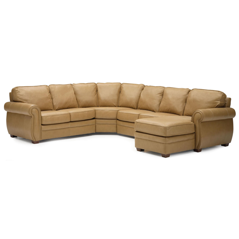 Palliser Viceroy Leather Sectional 77492-07/77492-09/77492-14/77492-15-CARNIVAL-LAGER IMAGE 1