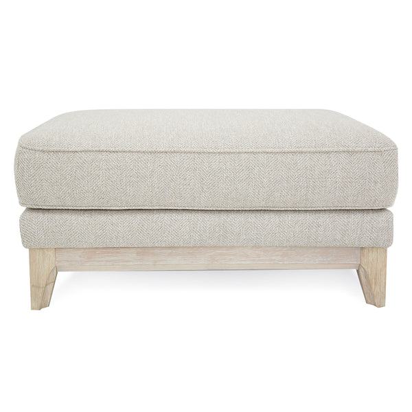 Palliser Matias Fabric Ottoman 77006-04-CENTURY-DOVE IMAGE 1