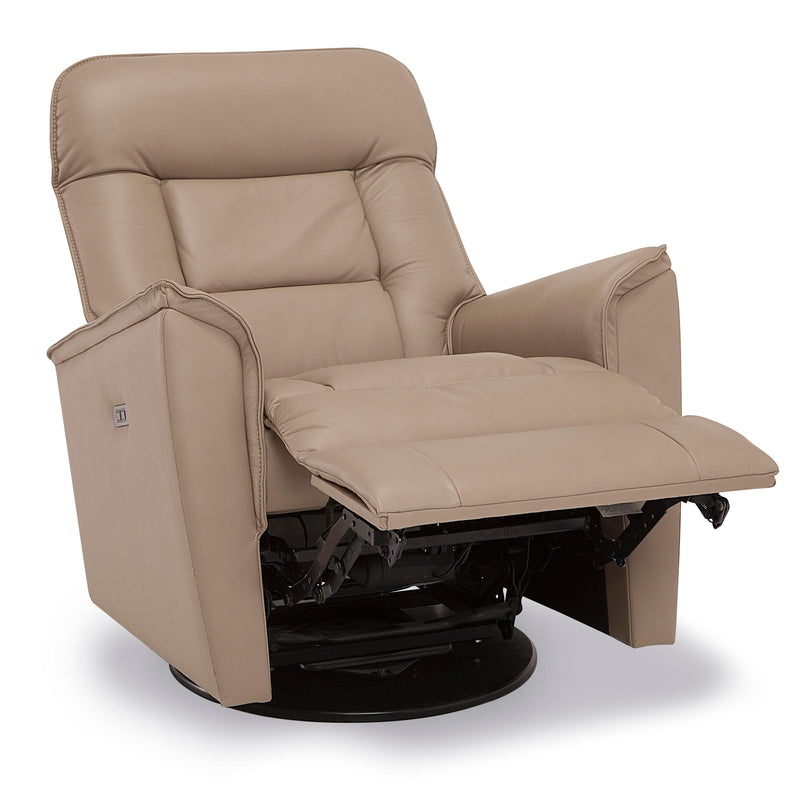 Palliser Dover Power Swivel Glider Leather Recliner 42219-38-SOLANA-TRAIL IMAGE 4