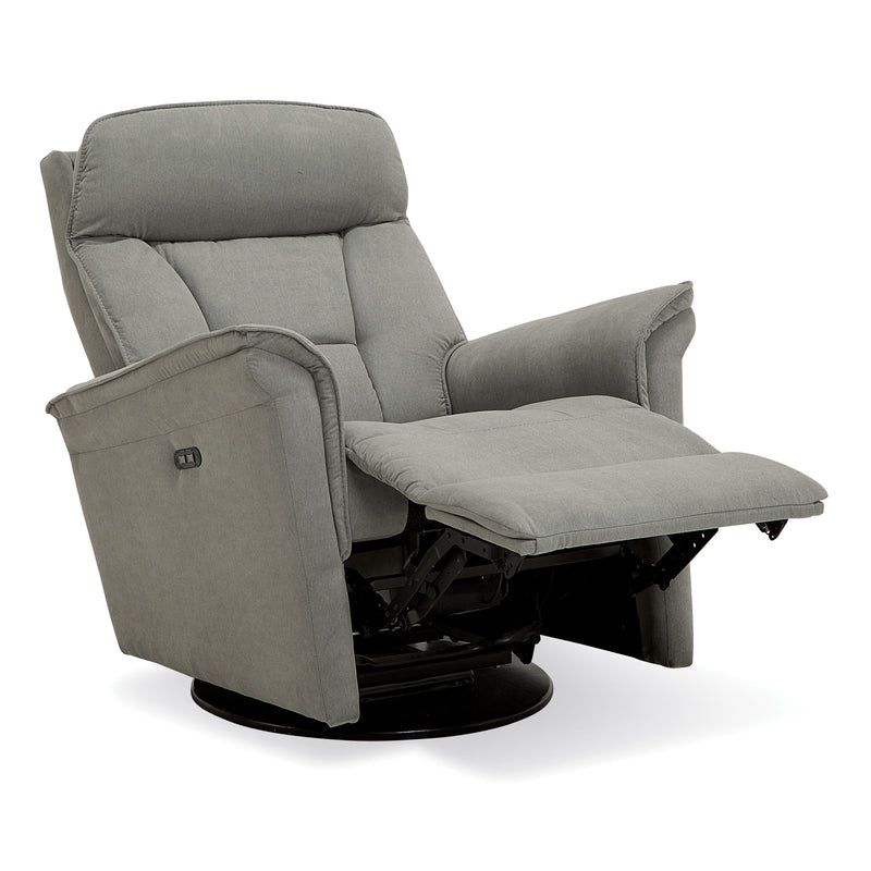 Palliser Stonegate II Power Swivel Glider Fabric Recliner 43416-38-PEYTON-SMOKEYBLUE IMAGE 3