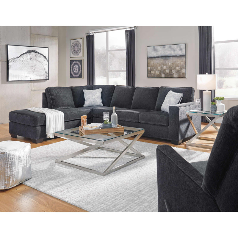 Signature Design by Ashley Altari Fabric Full Sleeper Sectional 8721316/8721383 IMAGE 7