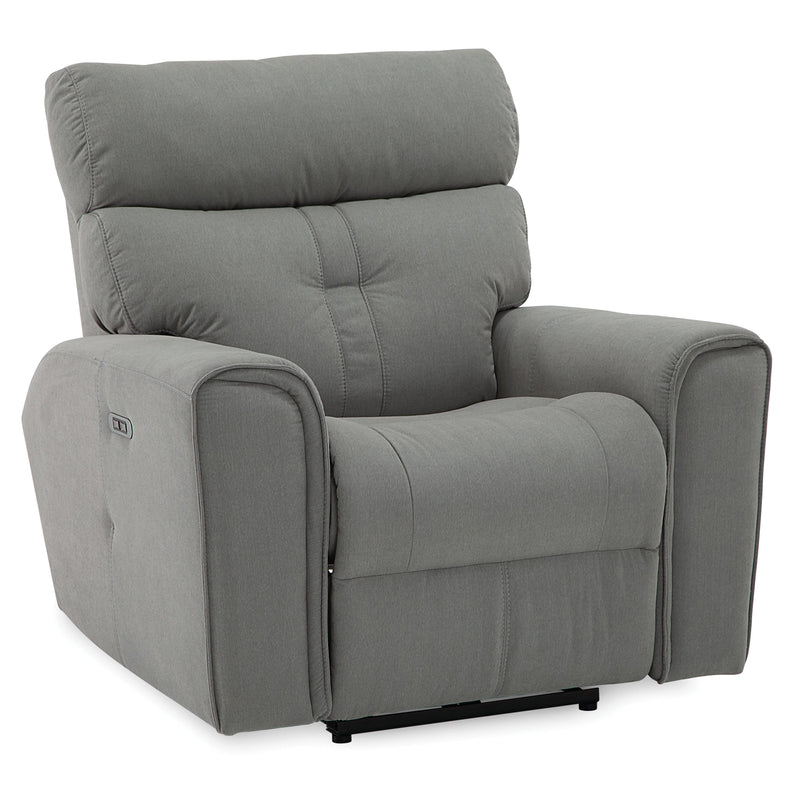 Palliser Acacia Power Fabric Recliner with Wall Recline 41080-31-PEYTON-SMOKEY-BLUE IMAGE 2